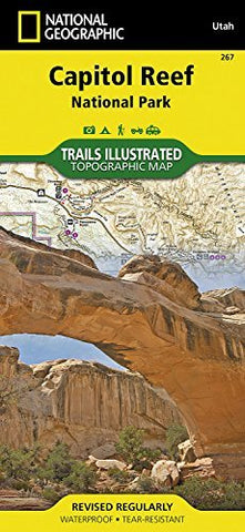 Capitol Reef National Park (National Geographic Trails Illustrated Map) - Wide World Maps & MORE! - Map - National Geographic - Wide World Maps & MORE!