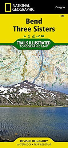 Bend, Three Sisters (National Geographic Trails Illustrated Map) - Wide World Maps & MORE! - Book - National Geographic Maps - Wide World Maps & MORE!