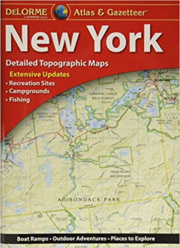 2018 DeLorme® New York Atlas & Gazetteer (New York State Atlas & Gazetteer) - Wide World Maps & MORE!