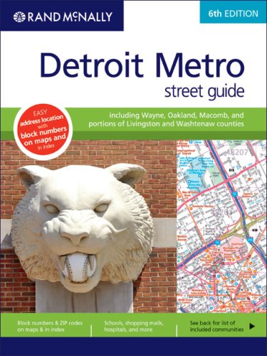 Rand Mcnally Detroit Metro Street Guide - Wide World Maps & MORE! - Book - Rand McNally - Wide World Maps & MORE!