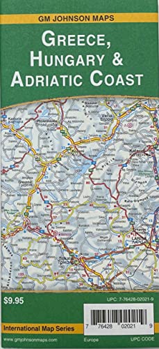 Greece, Hungary & Adriatic Coast, Europe Countries - Wide World Maps & MORE!