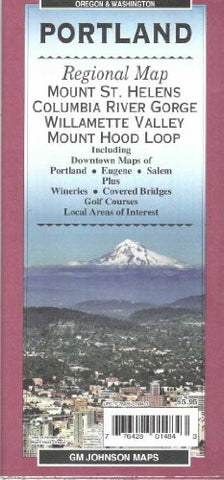 Portland Regional Map GMJ - Wide World Maps & MORE! - Book - Wide World Maps & MORE! - Wide World Maps & MORE!