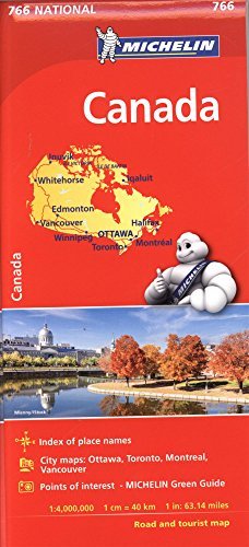 Michelin Canada Map # 766 (Michelin National) - Wide World Maps & MORE! - Book - Wide World Maps & MORE! - Wide World Maps & MORE!