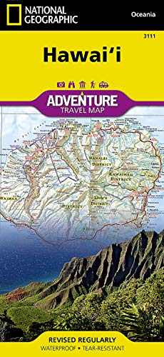 Hawaii (National Geographic Adventure Map, 3111) - Wide World Maps & MORE!