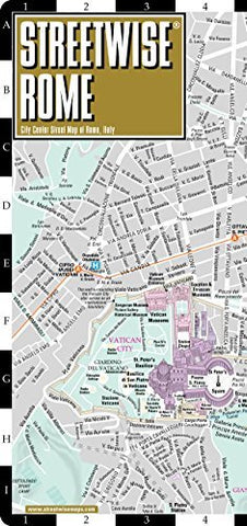 Streetwise Rome Map - Laminated City Center Street Map of Rome, Italy - Folding pocket size travel map with metro map, subway - Wide World Maps & MORE! - Book - StreetWise - Wide World Maps & MORE!