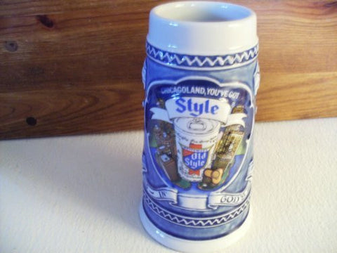 1982 Chicagoland, You've Got Style Old Style Stein #94182 - Wide World Maps & MORE! - Kitchen - Old Style - Wide World Maps & MORE!