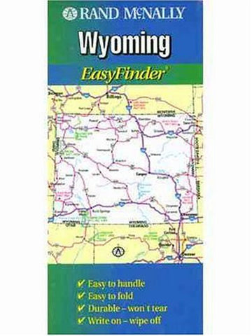 Wyoming Easy Finder - Wide World Maps & MORE! - Book - Brand: Rand Mcnally - Wide World Maps & MORE!