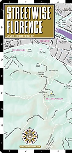 Streetwise Florence Map - Laminated City Center Street Map of Florence, Italy - Folding pocket size travel map with train tracks & stations - Wide World Maps & MORE! - Book - Brand: Streetwise Maps - Wide World Maps & MORE!