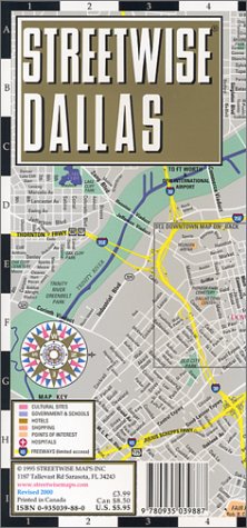 Streetwise Dallas - Wide World Maps & MORE! - Book - Wide World Maps & MORE! - Wide World Maps & MORE!