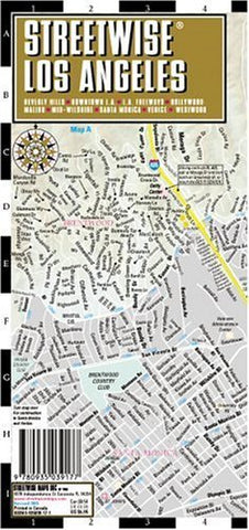 Streetwise Los Angeles - Wide World Maps & MORE! - Map - Streetwise Maps - Wide World Maps & MORE!