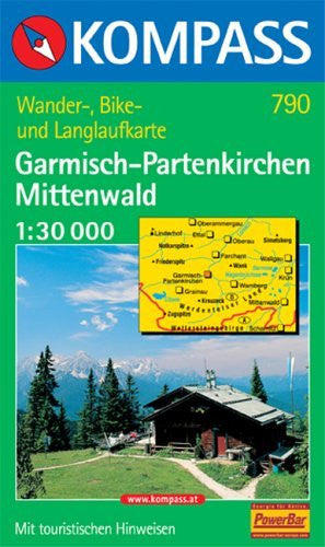 790: Garmisch - Parten - Kirchen - Mittenwald 1:30, 000 - Wide World Maps & MORE! - Book - Wide World Maps & MORE! - Wide World Maps & MORE!