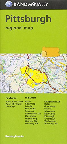 Rand McNally Pittsburgh, Pennsylvania Regional Map - Wide World Maps & MORE!