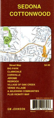 Sedona/Cottonwood 28.8k GMJ - Wide World Maps & MORE! - Book - Wide World Maps & MORE! - Wide World Maps & MORE!