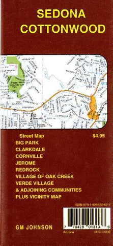 Sedona/Cottonwood 28.8k GMJ - Wide World Maps & MORE! - Book - Wide World Maps & MORE! - Wide World Maps & MORE!