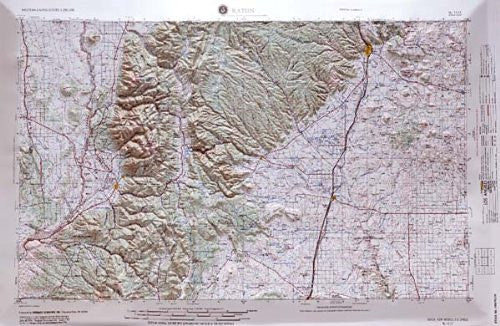 Raton, New Mexico; Colorado (Western United States 1:250,000, V502P) - Wide World Maps & MORE! - Book - Wide World Maps & MORE! - Wide World Maps & MORE!