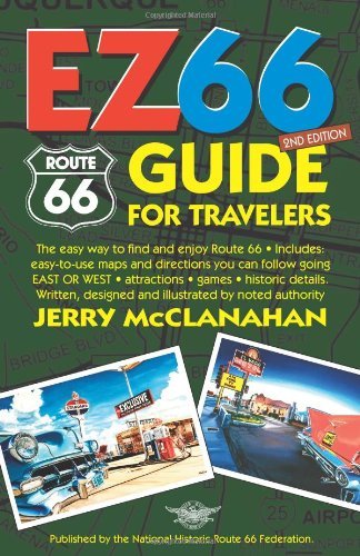 Route 66: EZ66 Guide for Travelers, 2nd Edition - Wide World Maps & MORE! - Book - Wide World Maps & MORE! - Wide World Maps & MORE!