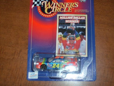 Winner's Circle 1:64 Scale #24 Jeff Gordon DuPont Million Dollar Winner Car - Wide World Maps & MORE! - Toy - Winners Circle - Wide World Maps & MORE!