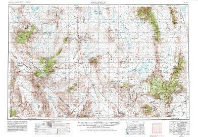 Goldfield, NV - Wide World Maps & MORE! - Book - Wide World Maps & MORE! - Wide World Maps & MORE!