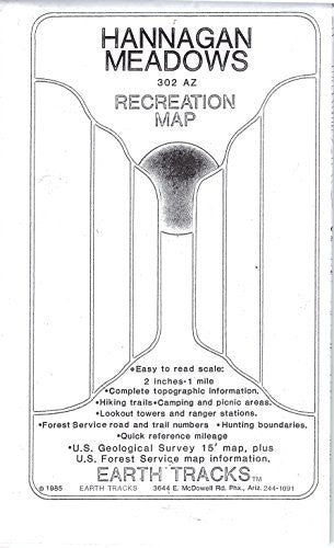 Hannagan Meadows Gloss Laminated - Wide World Maps & MORE! - Book - Wide World Maps & MORE! - Wide World Maps & MORE!