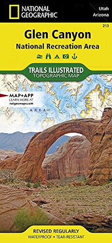 Glen Canyon National Recreation Area (National Geographic Trails Illustrated Map) - Wide World Maps & MORE! - Map - National Geographic Maps - Wide World Maps & MORE!