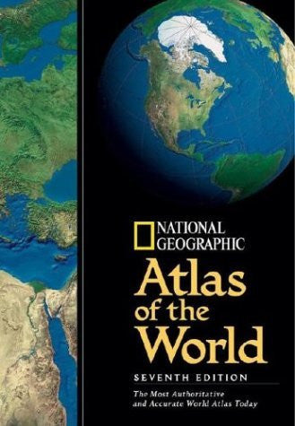 National Geographic Atlas Of The World 7th Edition - Wide World Maps & MORE! - Book - Wide World Maps & MORE! - Wide World Maps & MORE!