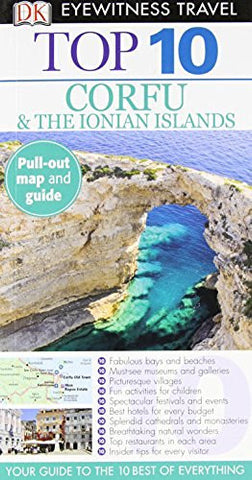 Corfu & the Ionian Islands (EYEWITNESS TOP 10 TRAVEL GUIDE) - Wide World Maps & MORE! - Book - Brand: DK Travel - Wide World Maps & MORE!