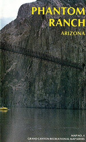 Phantom Ranch, Arizona; A Recreational Map to a Portion of the Grand Canyon National Park & Vicinity (Grand Canyon Recreational Map Series, Map No. 4) - Wide World Maps & MORE! - Book - Wide World Maps & MORE! - Wide World Maps & MORE!