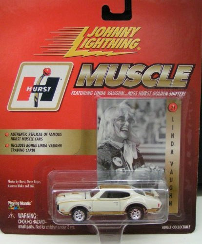 Jonny Lightning Hurst Muscle Featuring Linda Hurst Golden Shifter! - Wide World Maps & MORE! - Toy - Wide World Maps & MORE! - Wide World Maps & MORE!