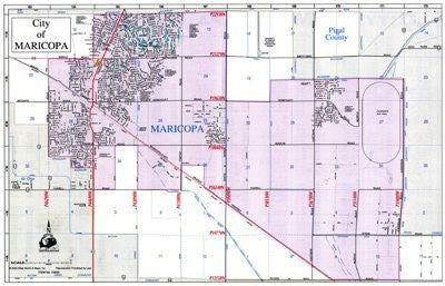 City of Maricopa Deskmap - Wide World Maps & MORE! - Book - Wide World Maps & MORE! - Wide World Maps & MORE!