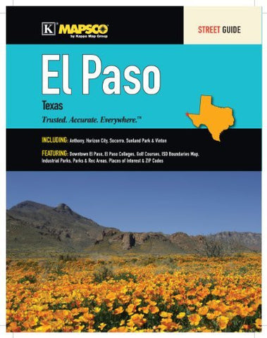 El Paso, TX Street Guide - Wide World Maps & MORE! - Book - Wide World Maps & MORE! - Wide World Maps & MORE!
