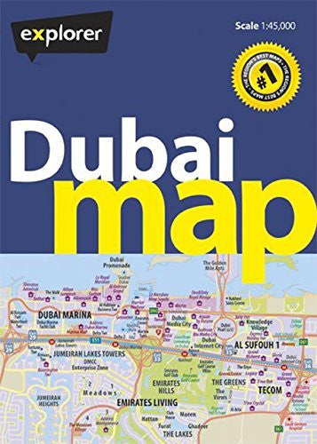 Dubai Map (City Map) - Wide World Maps & MORE! - Book - Wide World Maps & MORE! - Wide World Maps & MORE!