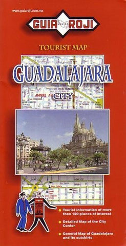 Guadalajara City Tourist Map - Wide World Maps & MORE! - Book - Wide World Maps & MORE! - Wide World Maps & MORE!