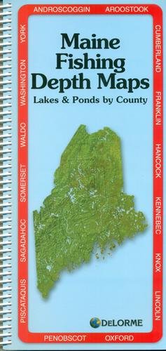 Maine Fishing Depth Maps Atlas - Wide World Maps & MORE! - Book - Wide World Maps & MORE! - Wide World Maps & MORE!