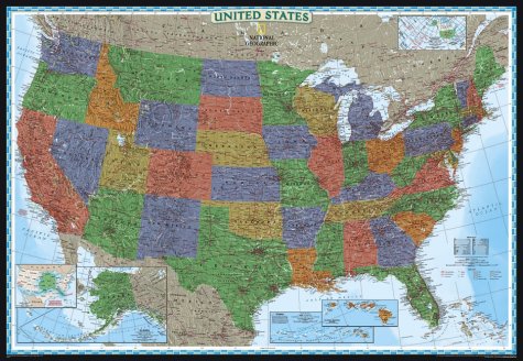 United States Political Decorator Line (USA Maps) [Map] [Jan 01, 2002] Nation... - Wide World Maps & MORE! -  - Wide World Maps & MORE! - Wide World Maps & MORE!