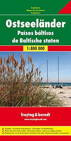 Baltic Sea States: FB.069 (Multi-country Mapping) (English, French and German Edition) - Wide World Maps & MORE! - Book - Freytag & Berndt - Wide World Maps & MORE!