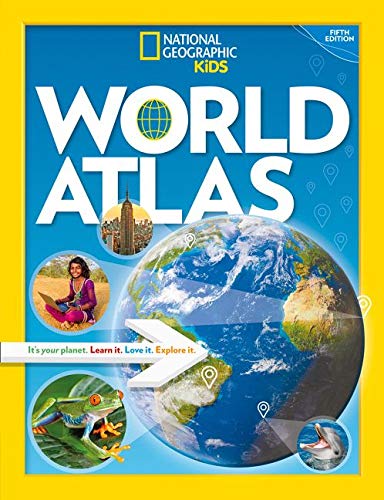 National Geographic Kids World Atlas, 5th Edition - Wide World Maps & MORE!