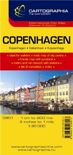 Copenhagen (Michelin City Plans) (English, French and German Edition) - Wide World Maps & MORE! - Book - Cartographia - Wide World Maps & MORE!