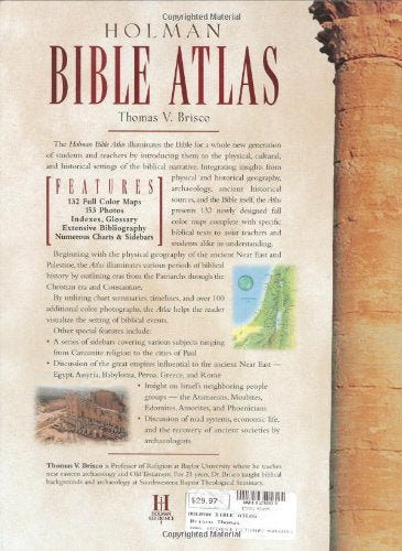 Holman Bible Atlas: A Complete Guide to the Expansive Geography of Biblical History (Broadman & Holman Reference) - Wide World Maps & MORE! - Book - Wide World Maps & MORE! - Wide World Maps & MORE!