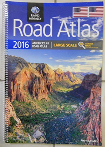 Road Atlas 2016 Large Scale - Wide World Maps & MORE! - Book - Wide World Maps & MORE! - Wide World Maps & MORE!