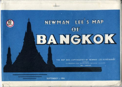 Newman Lee's Map of Bangkok - Wide World Maps & MORE! - Book - Wide World Maps & MORE! - Wide World Maps & MORE!