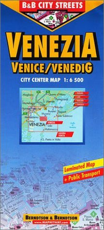 Venice City Streets - Wide World Maps & MORE! - Book - Wide World Maps & MORE! - Wide World Maps & MORE!