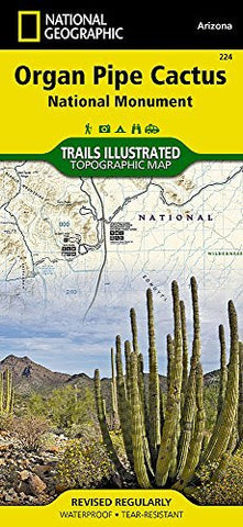 Organ Pipe Cactus National Monument (National Geographic Trails Illustrated Map) - Wide World Maps & MORE! - Book - Trails Illustrated - Wide World Maps & MORE!