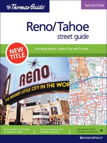 The Thomas Guide 1st edition Reno/Tahoe street guide: including Sparks, Carson City, and Truckee - Wide World Maps & MORE! - Book - Wide World Maps & MORE! - Wide World Maps & MORE!