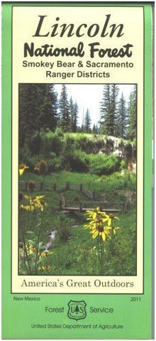 Lincoln National Forest: Smokey Bear & Sacramento Ranger Districts - Wide World Maps & MORE! - Book - Wide World Maps & MORE! - Wide World Maps & MORE!