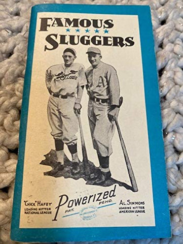 Famous Sluggers 1931 - Wide World Maps & MORE!