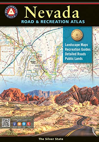 Nevada Road and Recreation Atlas - 8th Edition, 2021 [Map] Benchmark Maps - Wide World Maps & MORE!