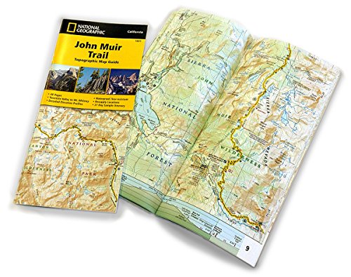 John Muir Trail Topographic Map Guide (National Geographic Topographic Map Guide) (National Geographic Topographic Map Guide (1001)) - Wide World Maps & MORE!