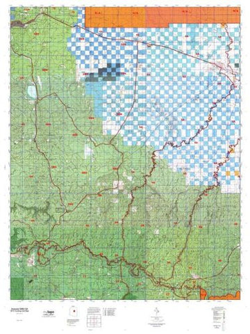 Arizona GMU 5A Hunt Area / Game Management Unit (GMU) Map - Wide World Maps & MORE! - Map - MyTopo - Wide World Maps & MORE!