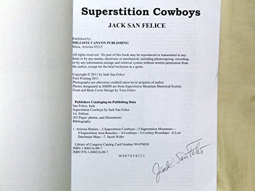 Superstition Cowboys - Wide World Maps & MORE! - Book - Wide World Maps & MORE! - Wide World Maps & MORE!