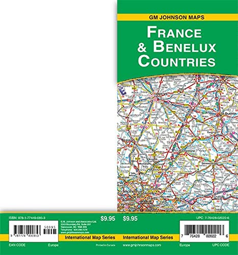 France & Benelux Countries, Europe Countries - Wide World Maps & MORE!